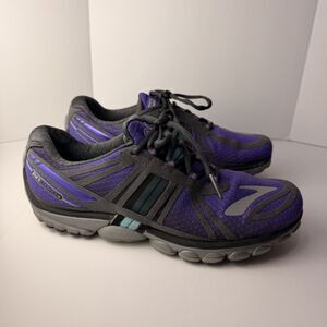 Brooks Pure Cadence 2 Women's Purple Gray Athletic Running Sneakers Shoes 9.5 B